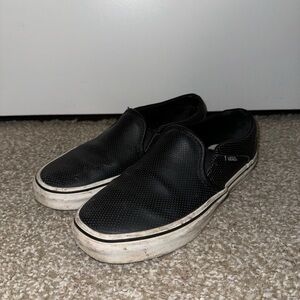 Vans Slip-On Perf Leather Shoes - US 7